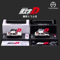 รูปแบบเวลา1:64 Toyota Carola Levin AE86รถโมเดล Diecast D เริ่มต้น