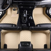 Custom car floor mats for Skoda All Model Octavia RS Fabia Superb Rapid Spaceback GreenLine Joyste car styling floor mat