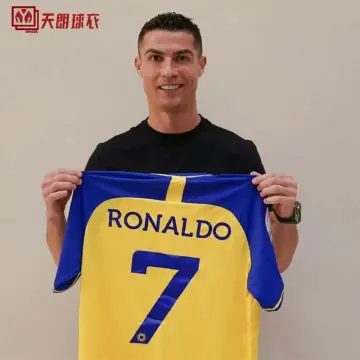 Shop Saudi League Riyadh Victory No. 7 Shirt Ronaldo Football Jersey online  - Sep 2023