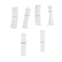 100 pcs heat shrink tube casing heat shrink tube color:white