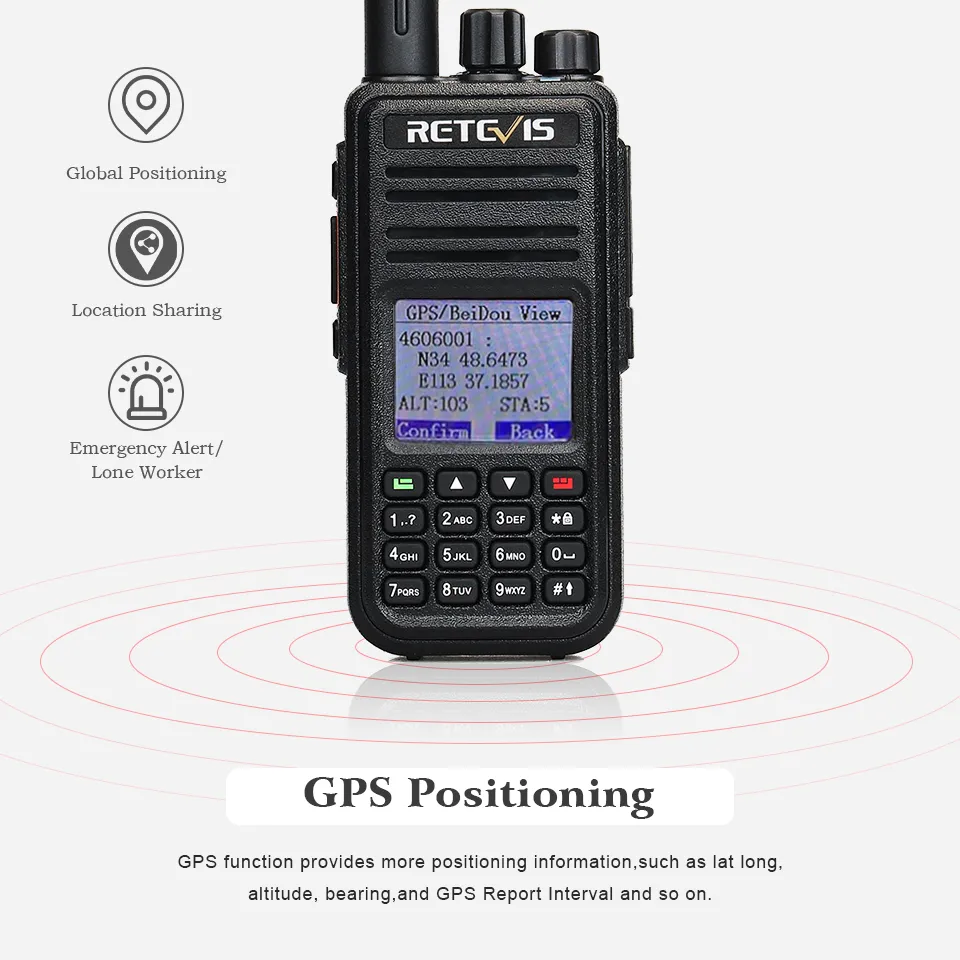 Retevis RT3S DMR Digital Ham Radio Stations s Professional Amateur Two-Way  Radio VHF UHF GPS APRS 5W Lazada PH