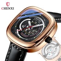 ---Fashion mens watch238814№┇✷ CHENXI/dawn automatic mechanical watches mechanical watches square hollow out seven male Friday night light wrist watch