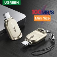 【Xiaohongs keyboard film 】  UGREEN USB C เครื่องอ่านการ์ด TF Micro SD Type 3.0หน่วยความจำ OTG อะแดปเตอร์สำหรับ Samsung MacBook Huawei