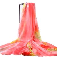 145x200cm super soft printed chiffon fabric artificial Silk scarf ancient costume dress skirt clothing fabric FG06