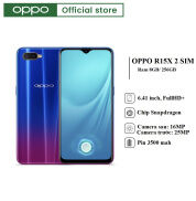 Điện thoại Oppo R15X ram 8GB 256GB 2 SIm màn 6.4 inch FullHD+ mở khóa bằng