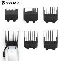 YINKE Magnetic Clipper Guards Set for Andis Master Clipper Trimmer 5 Sizes Lengths Guards Guide Comb Premium Barber Attachment