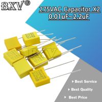 10PCS/LOT 275VAC Capacitor X2 Series 0.01UF   2.2UF Polypropylene Film Capacitor New 10nf 100nf 150nf 200nf 680nf 470nf 1UF