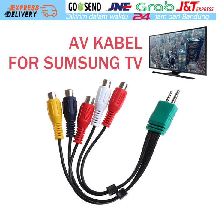 Video AV Component Audio Adapter Cable For Samsung LED TV BN3901154W