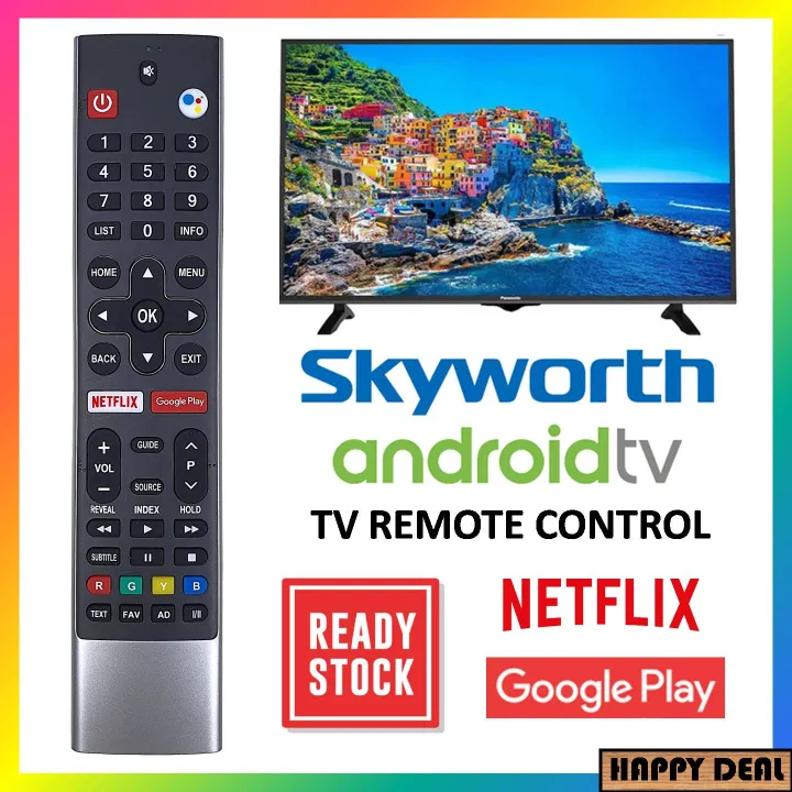 SKYWORTH ANDROID SMART TV GOOGLE ASSISTANT GOOGLE PLAY ...