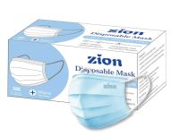 Zion Mask หน้ากากอนามัย รุ่น Disposable Mask (กล่อง 50 ชิ้น)
