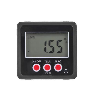 Ready+COD LED Digital Inclinometer Bevel Level Box Protractor Angle Finder Meter W/ Magnet