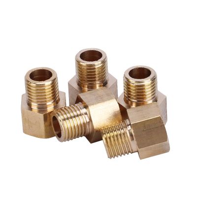 【YF】❃■□  1/8  1/4  3/8  1/2  Male to Female Thread Pipe Connectors Coupler Threaded Fitting