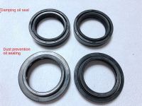 2Pcs เหมาะสำหรับ Suzuki QS150-A B Storm GZ125HS American Prince GZ150-A ด้านหน้า Shock Oil Seal Anti-Dust Seal