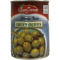 Big green Olives Bnei Darom 560 gr - มะกอกเขียวลูกใหญ่ Bnei Darom  560 กรัม