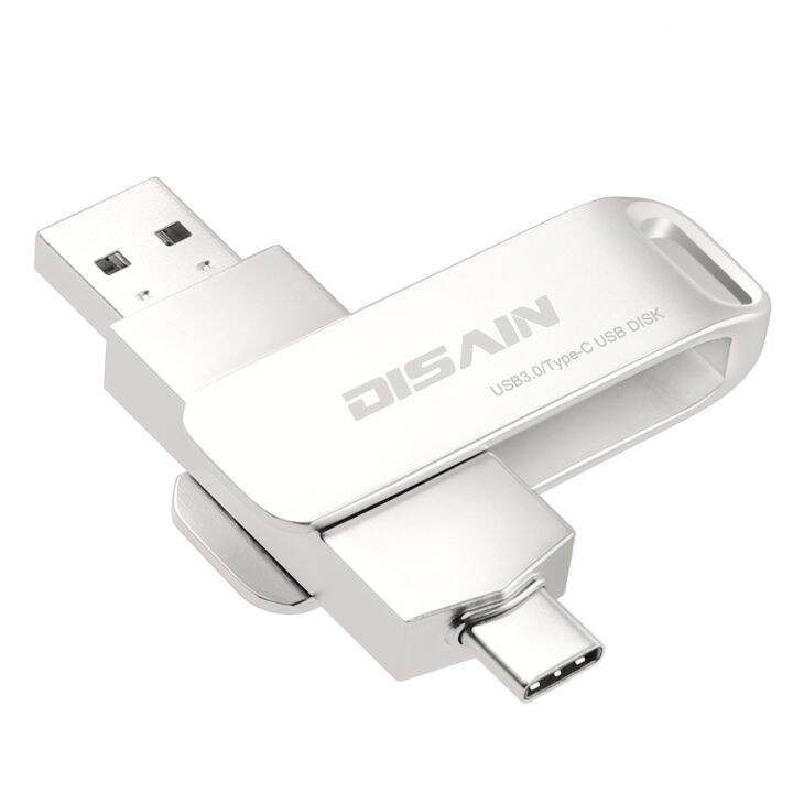 disain-dual-flash-drive-type-c-high-speed-memory-stick-compatible-with-androidmobile-phone-print-logo-usb-3-1-pen-drive