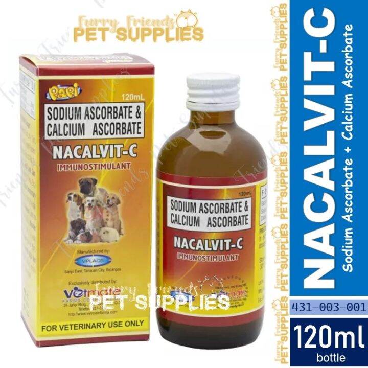 PAPI NACALVITC Immunostimulant Sodium Ascorbate Calcium Ascorbate (for