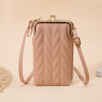 Korean Version Female Diagonal Wallet Multifunctional Women Single Shoulder Bag Solid Color Crossbody Purse Ladies Messenger Bag