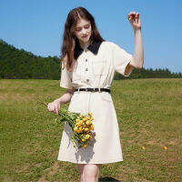 Gifts Fast Shipping 2023 Summer Shirt Dress Design Ten Tong French Tea Bucks Little Fragrance Skirt 83Xd0570M