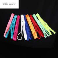 CHLOE อุปกรณ์เสริมใหม่ Headbands กีฬาวิ่งยืดหยุ่นสายคาดผมผม10สีโยคะป้องกันลื่น