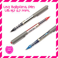 BAOBAOBABYSHOP - ปากกา รุ่น UNI-UB157 ระบบ Uni-Flow ปากกาลูกลื่น ปากกาเซ็นต์เอกสาร หมึกกันน้ำ