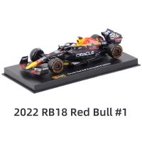 Bburago รถ1:43หล่อแบบคงที่2022 RB16B RB18 #1 #11รถสูตร F1 Mainan Mobil Balap โมเดล