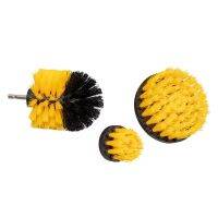 【CW】 3Pcs/Set Electric Scrubber Plastic Round Cleaning Car Tires Glass Brushes 2/3.5/4  39;  39;