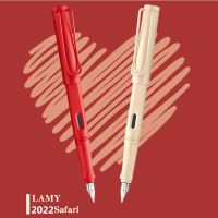 [พร้อมส่ง] Lamy Safari Fountain Pen Strawberry Cream Limited 2022 ปากกาหมึกซึม สตรอเบอร์รี่ และครีม สีแดง สีขาว