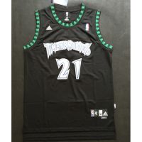 Hot Newest Top-quality New arrival 2022 2023 Newest shot goods Most popular 22/23 Top quality Ready Stock High quality new NBA mens Minnesota Timberwolves 21 Kevin Garnett retro embroidery basketball jerseys jersey black