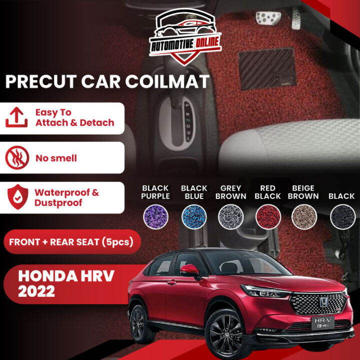 Honda HRV 2022 OEM PRECUT PVC CARPET Coilmat Karpet Magic Grip (FULL ...