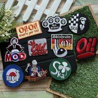 แนวสตรีท mod oi ตัวรีดติดเสื้อ อาร์มรีด อาร์มปัก ตกแต่งเสื้อผ้า หมวก กระเป๋า แจ๊คเก็ตยีนส์ Hipster Embroidered Iron on Patch