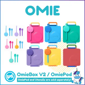 Omie Silicone Dip Containers for OmieBox V2, Set of 2 - Purple