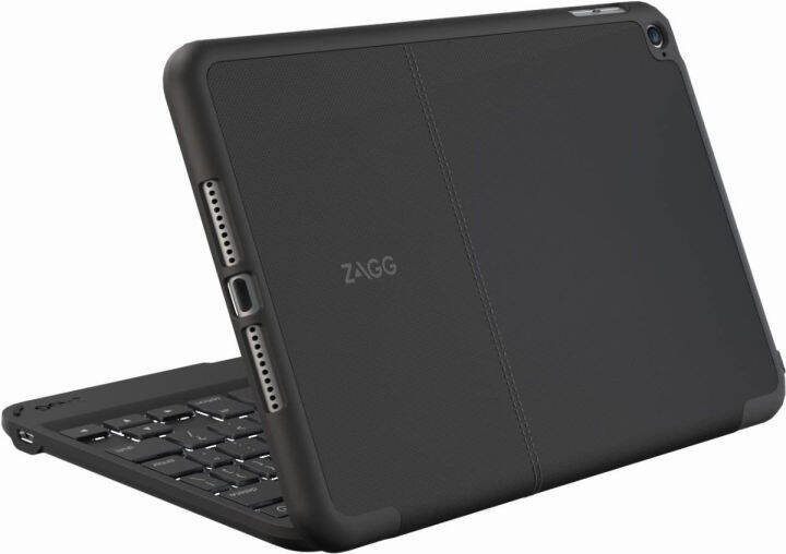 ZAGG Folio Case, Hinged with Backlit Bluetooth Keyboard for iPad Mini 4