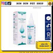 Nhỏ tai Borammy làm sạch tai ngừa rận tai viêm tai cho chó mèo 60ml