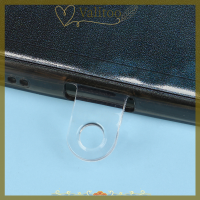 Valitoo การ์ดปะเก็นคลิปถอดได้แถบสายคล้องโทรศัพท์มือถือที่ชัดเจนแบบใหม่จำนวน2ชิ้น