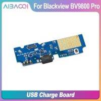 Aibaoqi ไมโครโฟนติดแผงชาร์จแบบ Usb ได้สำหรับโทรศัพท์ Blackview Bv9800 Pro โมดูลชาร์จสายอ่อนโทรศัพท์พอร์ต Usb มินิ