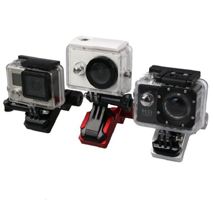 kaca-spion-motor-อะลูมินัมอัลลอยใส่ขดลวดกล้องกีฬาที่ยึดสำหรับ-gopro-hero-456789-yi-mijia-sjcam-sj6-8-9-action