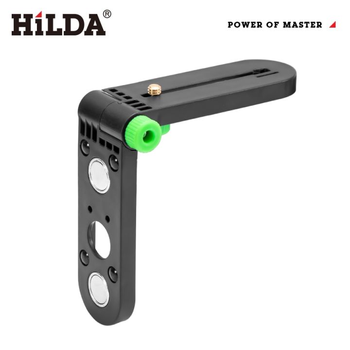 hilda-mini-laser-level-wall-bracket-adjustable-180-for-1-4-thread-laser-levels-support-wall-mounted-holder-strong-magnet