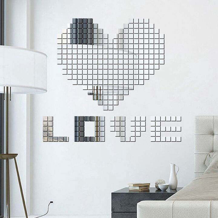 100pcs-acrylic-adhesive-square-mirror-wall-sticker-3d-diy-art-mural-sticker-home-party-wall-decal-decor