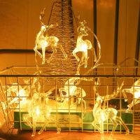 Deer LED String Light Reindeer Battery Operated Indoor Home Decoration for Holiday Xmas Birthday Party Valentines Gift girl