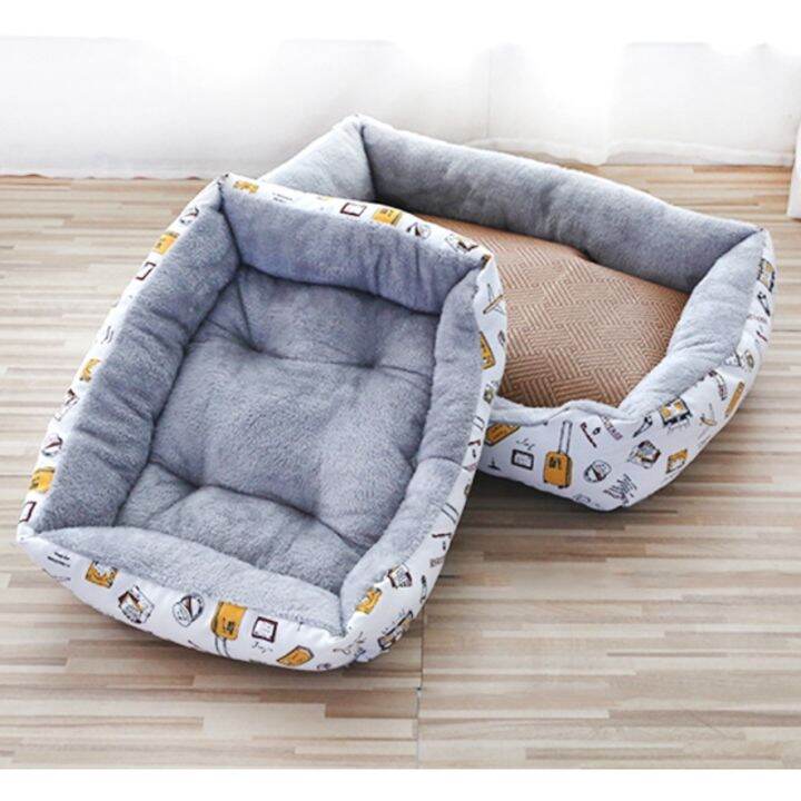 mg-162-ที่นอนสัตว์เลี้ยง-ที่นอนแมว-ที่นอนสุนัข-เบาะแมว-เบาะหมา-สี่เหลี่ยม-pet-bed