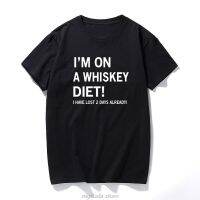 Mens Large T-shirt Whiskey Drinker Funny Mens T 12 Colours Camisetas Hombre Cotton Short Sleeves Tshirt Streetwear