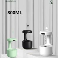 ❈✳ Anti Gravity USB Air Humidifier Ultrasonic Air Purifier 800ML Levitating Water Drops Mist Maker Fogger Perfume LED Night Lamp