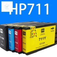 ⭐4.9  พิเศษ  HP 711 หมึก HP 711XL สีดำ HP711 HP711XL HP 711 XL ตลัหมึกสำหรั HP T120 24 / T120 610 / T520 24 / T520 36 / T52 ส่วนพิเศษ หมึกพิมพ์ &amp; โทนเนอร์