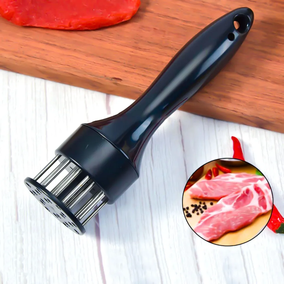 Stainless Steel Loose Meat Needle Steak Hammer Meat Tendon Breaker