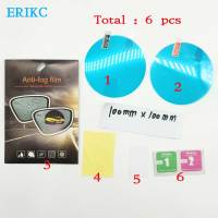 2 Pieces Car Rainproof Anti Fog Film Protective Rearview Mirror Clear Foil Auto Anti Mist Window Film