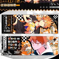 การ์ดเลเซอร์ ลายการ์ตูนอนิเมะ Hinata Shouyou Kageyama Tobio Oikawa Tooru Tsukishima Kei LOMO ของเล่นสําหรับเด็ก ของขวัญคริสต์มาส 1 ชิ้น