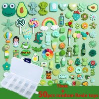 50Pcs Miniature Colorful Mini Play Toy Fruit Food Cake Candy Fruit Biscuit Donuts For Dolls Accessories Kitchen Play Toys