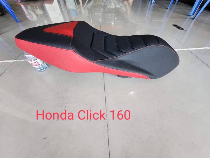 เบาะ-honda-click-160i-ทรงไอรอนแมน-คุณลูกค้าสั่งมาเตรียมส่งให้แล้วนะค่ะ-คุณฟ้าช้อป