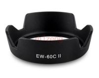 อุปกรณ์ป้องกันฝาครอบฮูดทรงดอกไม้ EW60CII EW-60CII สำหรับกล้อง Canon EF 18-55มม. 28-90มม. 28-80มม.