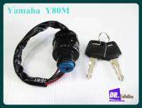 สวิทช์กุญแจสตาร์ท พร้อมลูกกุญแจ "ครบชุด"  Yamaha Y80M  # Ignition Switch and Key "Complete Set"